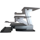 StarTech.com Height Adjustable Standing Desk Converter - Sit Stand Desk with One-finger Adjustment - Ergonomic Desk