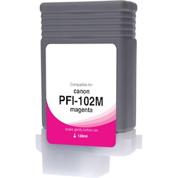 Clover Technologies Ink Cartridge - Alternative for Canon PFI-102, PFI-102M (0897B001AA) - Magenta Pack