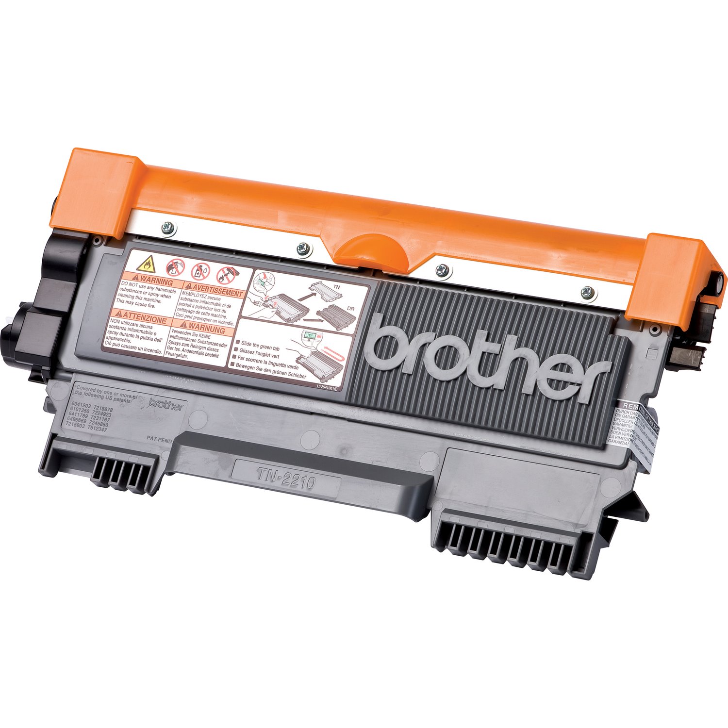 Brother TN2210 Original Laser Toner Cartridge - Black - 1 / Pack