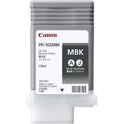 Canon PFI-102MBK Original Inkjet Ink Cartridge - Matte Black - 1 Pack