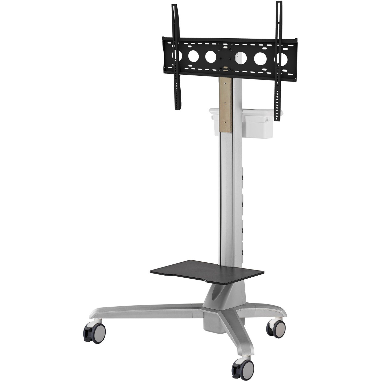 Amer Mobile Media Conference Computer / TV Display Cart with Motorized Lift
