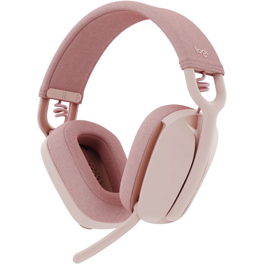 Logitech Zone Vibe 100 Wireless Over-the-ear Stereo Headset - Rose