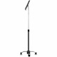 CTA Digital Compact Mobile Floor Stand with Universal Security Enclosure (Black)