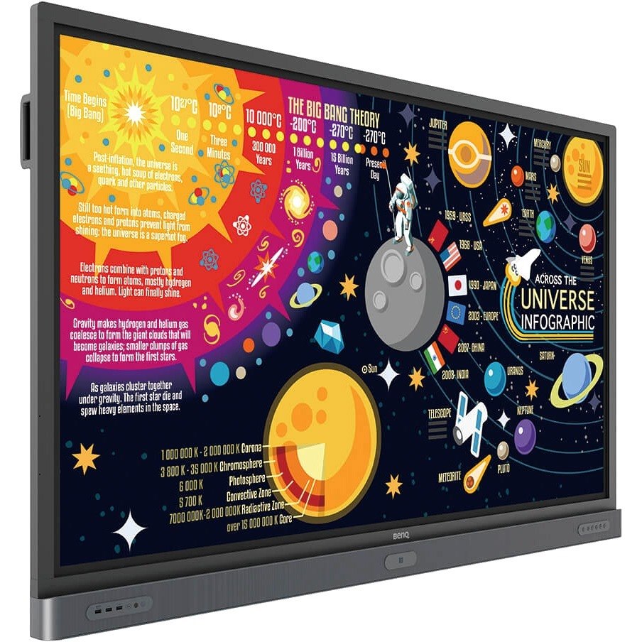 BenQ Education RP7501K 190.5 cm (75") LCD Touchscreen Monitor - 16:9 - 8 ms
