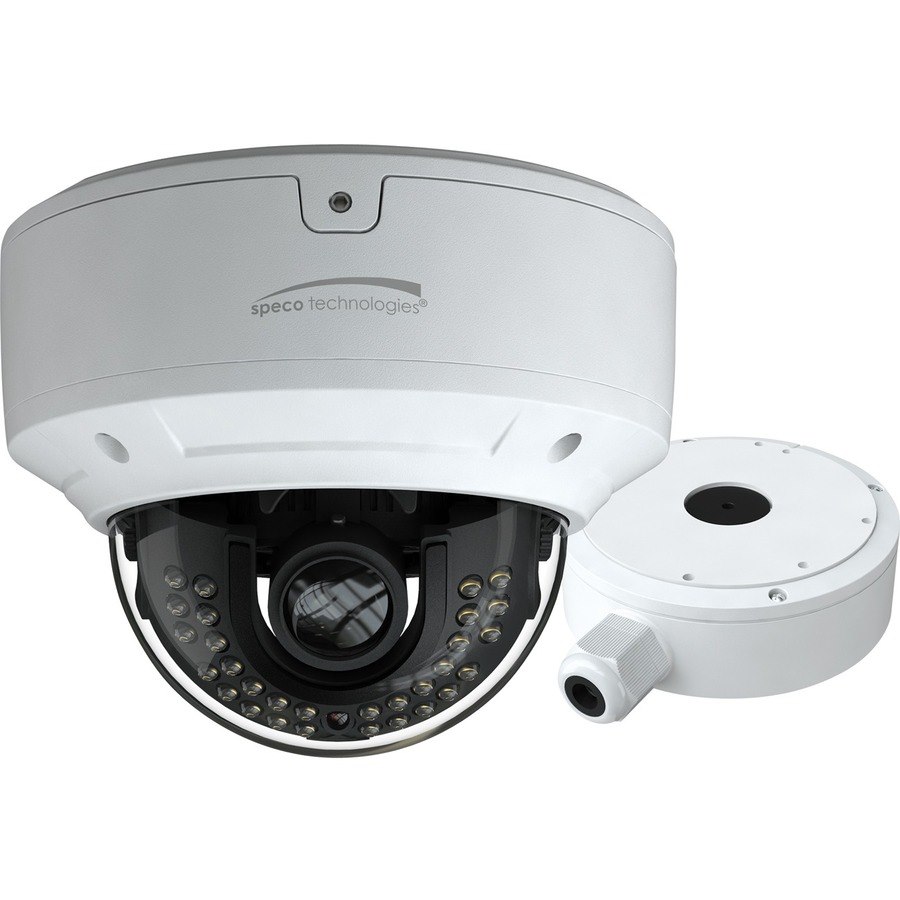 Speco O8D7M 8 Megapixel HD Network Camera - Dome - White