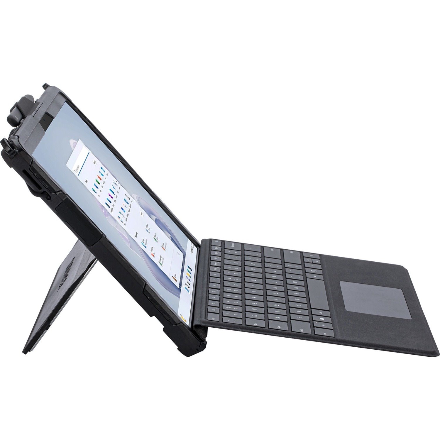 Survivor Slim Carrying Case Microsoft Surface Pro 9 Tablet, Stylus - Black