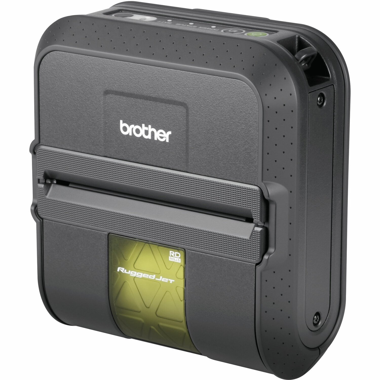 Brother RuggedJet RJ4030-K Direct Thermal Printer - Monochrome - Portable - Label Print - USB - Serial - Bluetooth - Battery Included