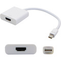 Mini-DisplayPort 1.1 Male to HDMI 1.3 Female White Active Adapter For Resolution Up to 2560x1600 (WQXGA)