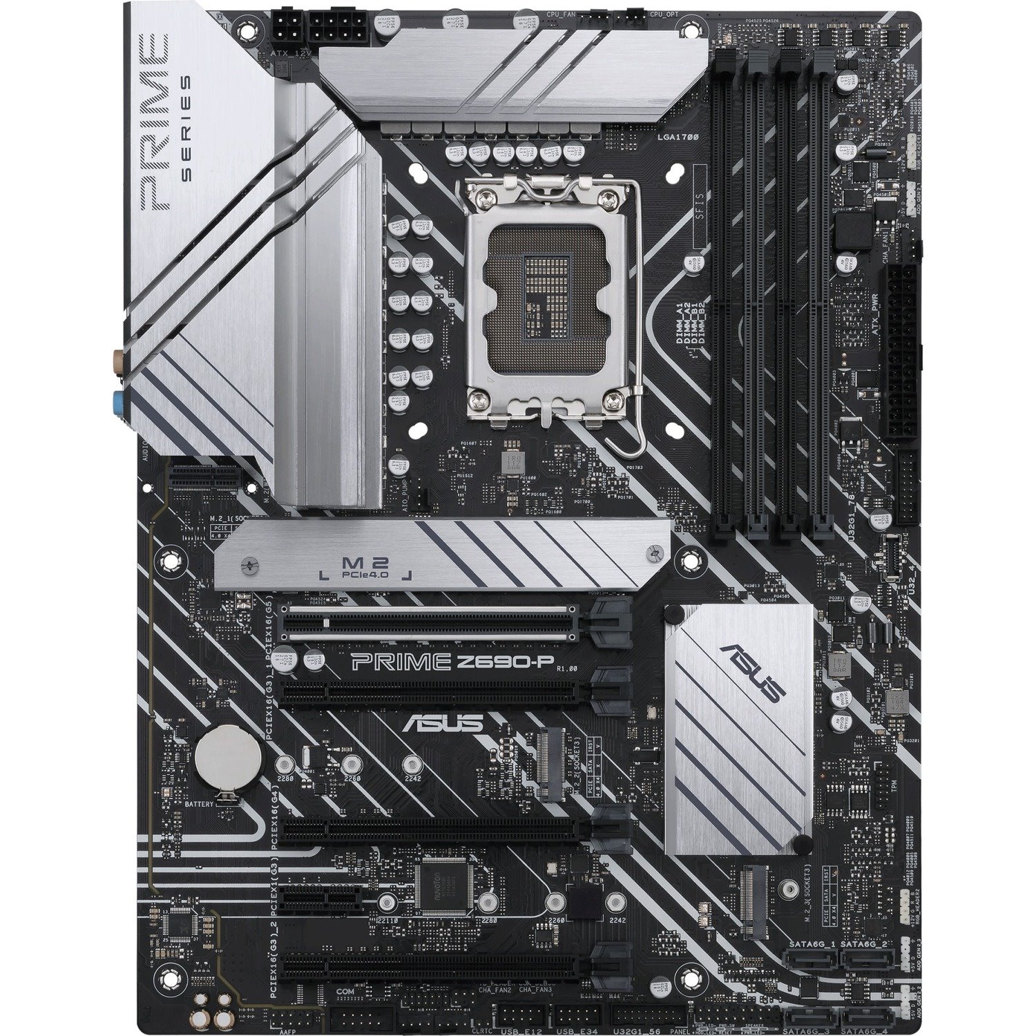 Asus Prime Z690-P-CSM Desktop Motherboard - Intel Z690 Chipset - Socket LGA-1700 - Intel Optane Memory Ready - ATX