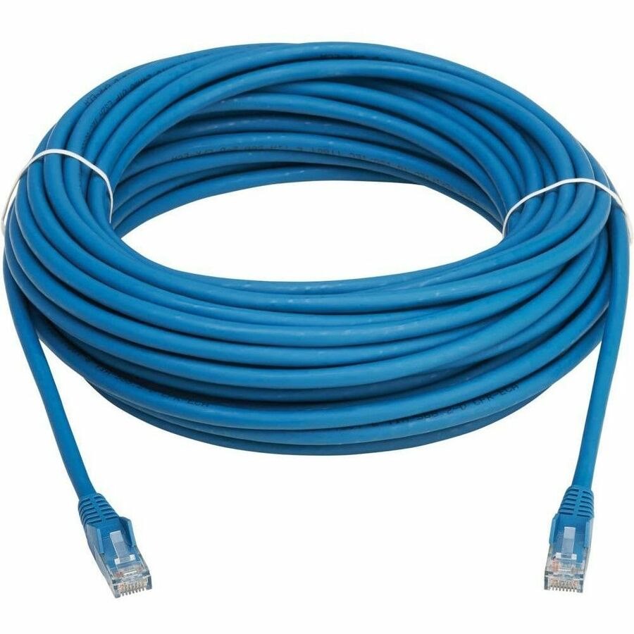 Eaton Tripp Lite Series Cat6 Gigabit Snagless Molded UTP Ethernet Cable (RJ45 M/M), PoE, LSZH, Blue, 10 m (32.8 ft.)