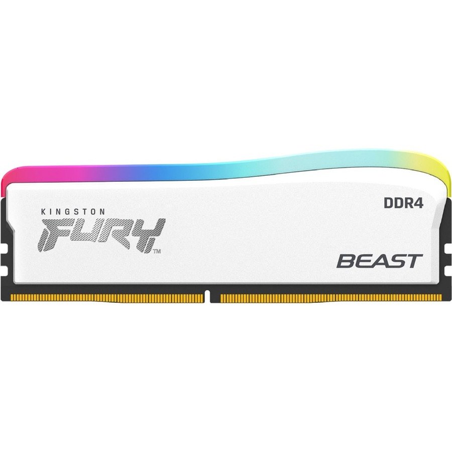 Kingston FURY Beast RAM Module for Motherboard - 16 GB (2 x 8GB) - DDR4-3600/PC4-28800 DDR4 SDRAM - 3600 MHz Single-rank Memory - CL17 - 1.35 V
