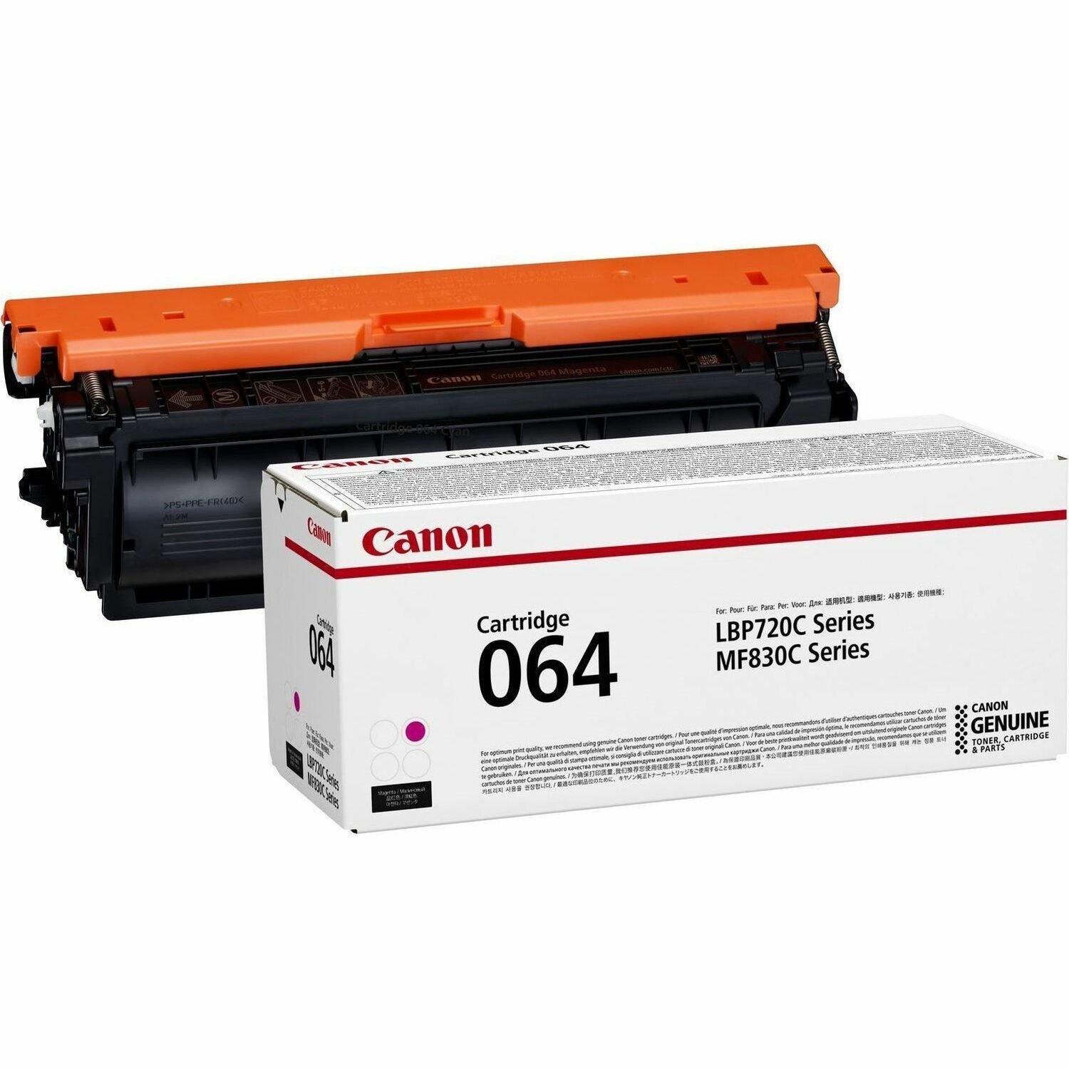 Canon 064 Original Laser Toner Cartridge - Magenta Pack