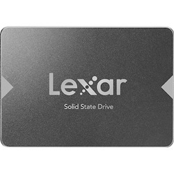 Lexar NS100 480 GB Solid State Drive - 2.5" Internal - SATA (SATA/600) - Gray