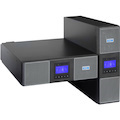 Eaton 9PX 5000VA 4500W 208V Online Double-Conversion UPS - L6-30P, 6x 5-20R, 1 L6-30R, 1 L14-30R Outlets, Cybersecure Network Card, Extended Run, 6U Rack/Tower - Battery Backup