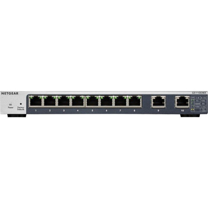 Netgear GS110EMX 8 Ports Manageable Ethernet Switch