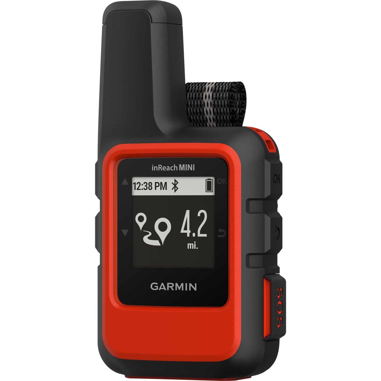 Garmin inReach Mini Handheld GPS Navigator - Orange - Handheld, Mountable