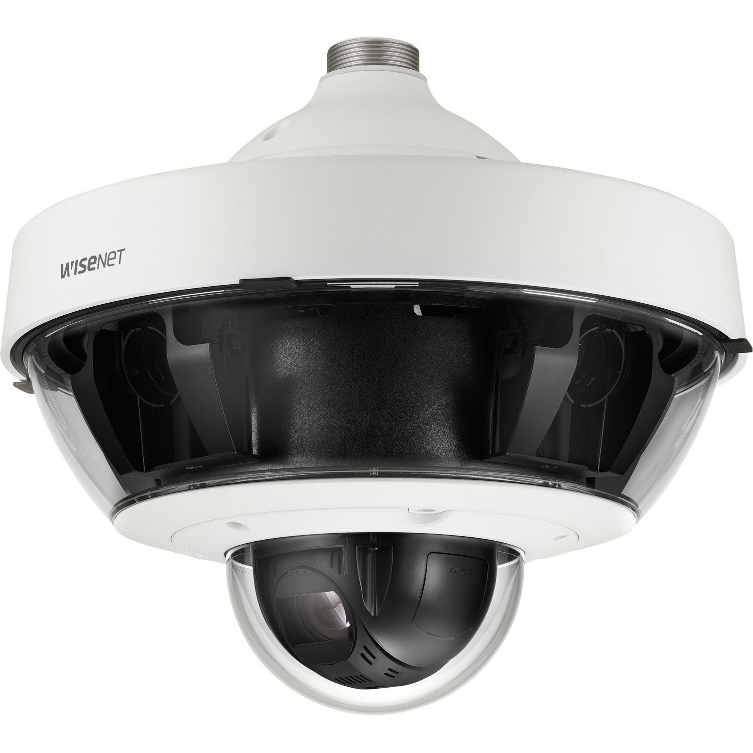 Wisenet PNM-9322VQP 2 Megapixel Outdoor Full HD Network Camera - Color - Dome - White