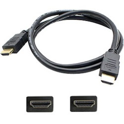 6ft Lenovo 0B47070 Compatible HDMI 1.4 Male to HDMI 1.4 Male Black Cable For Resolution Up to 4096x2160 (DCI 4K)