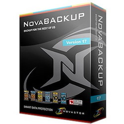 Novastor NovaBACKUP Central Management Console v.17.0 With 1 Year Support - 25 Client Activation
