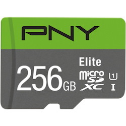 PNY Elite 256 GB Class 10/UHS-I (U1) microSDXC
