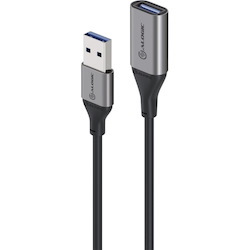 *MOQ 14 Units* Alogic Ultra 2 m USB Data Transfer Cable for Peripheral Device, Mouse, Keyboard, Hard Drive, USB Hub, Computer - 1 