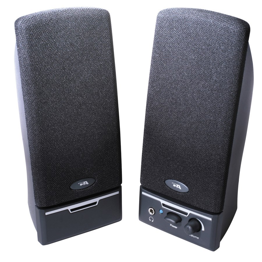 Cyber Acoustics CA-2012RB 2.0 Speaker System - 4 W RMS - Black