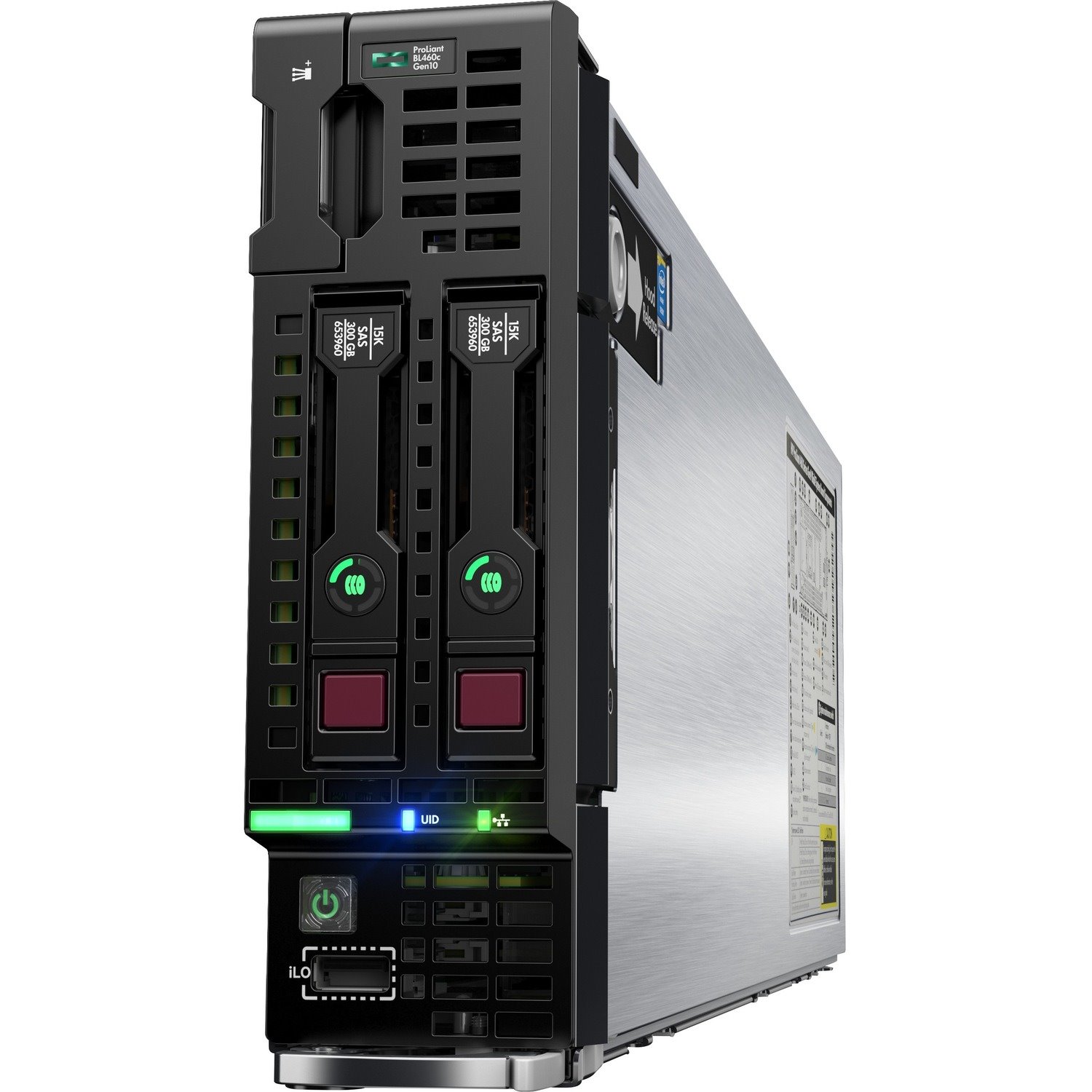 HPE ProLiant BL460c G10 Blade Server - 2 x Intel Xeon Gold 5120 2.20 GHz - 64 GB RAM - 12Gb/s SAS Controller
