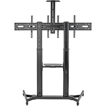 Eaton Tripp Lite Series Rolling Dual-Screen TV/Monitor Cart - For Two 35" to 45" TVs and Monitors, Side-by-Side Mounting