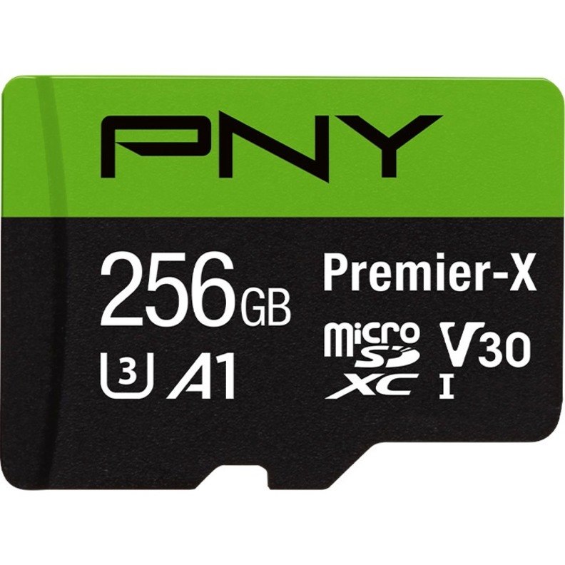 PNY Premier-X 256 GB Class 10/UHS-I (U3) V30 microSDXC