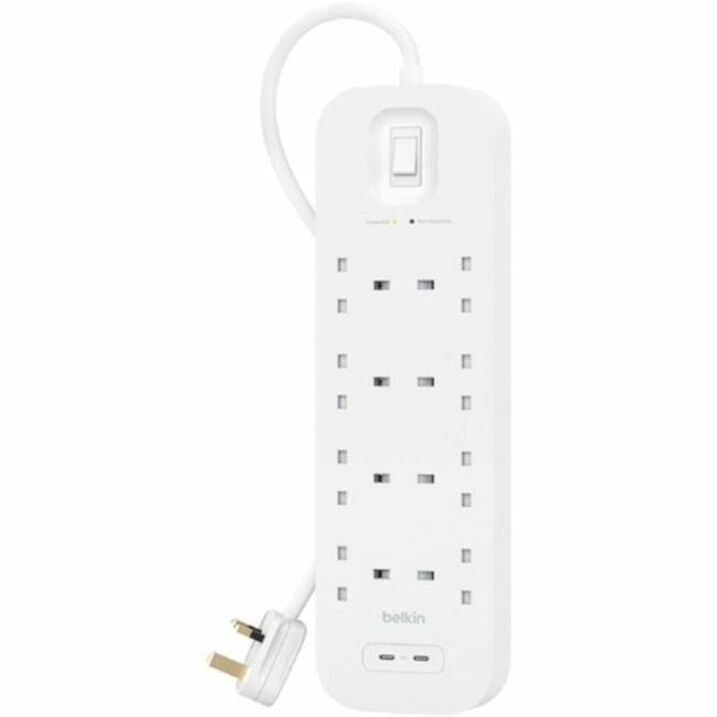 Belkin Connect Surge Suppressor/Protector - White