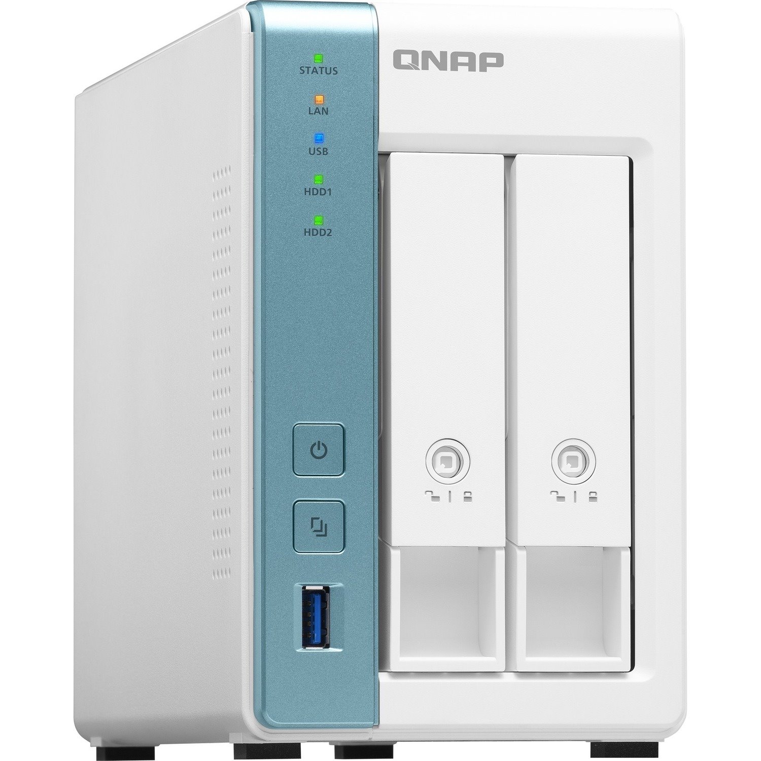 QNAP TS-231P3-2G 2 x Total Bays SAN/NAS Storage System - 512 MB Flash Memory Capacity - Annapurna Labs Alpine AL-314 Quad-core (4 Core) 1.70 GHz - 2 GB RAM - DDR3 SDRAM Tower