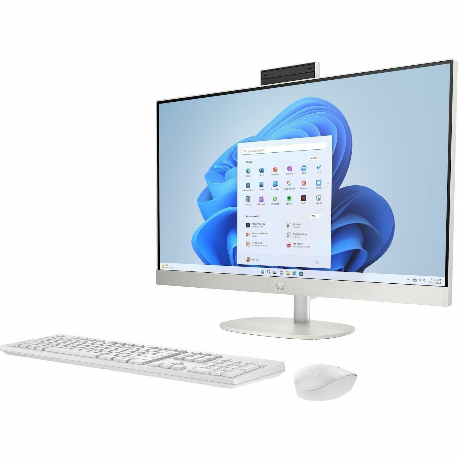 HPI SOURCING - NEW 27-cr0000i 27-cr0082 All-in-One Computer - Intel Core i7 13th Gen i7-1355U - 12 GB - 512 GB SSD - 27" Full HD - Desktop - Shell White