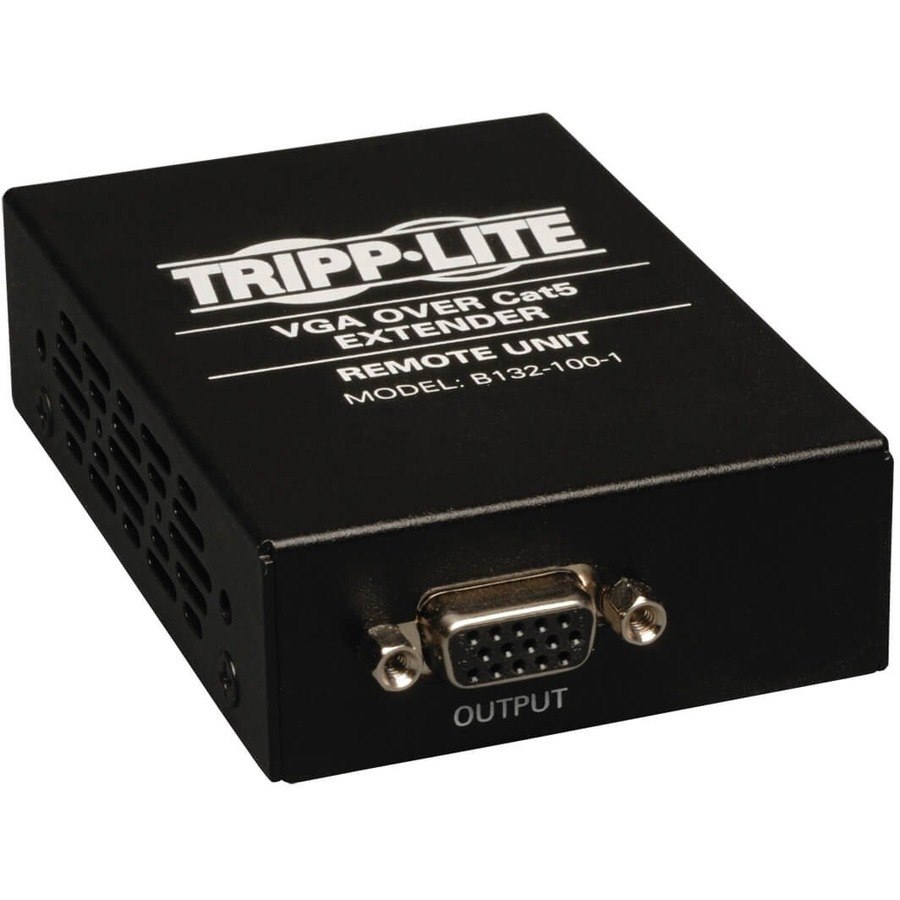 Tripp Lite by Eaton VGA over Cat5/6 Extender, Box-Style Receiver for Video, Up to 1000 ft. (305 m), TAA