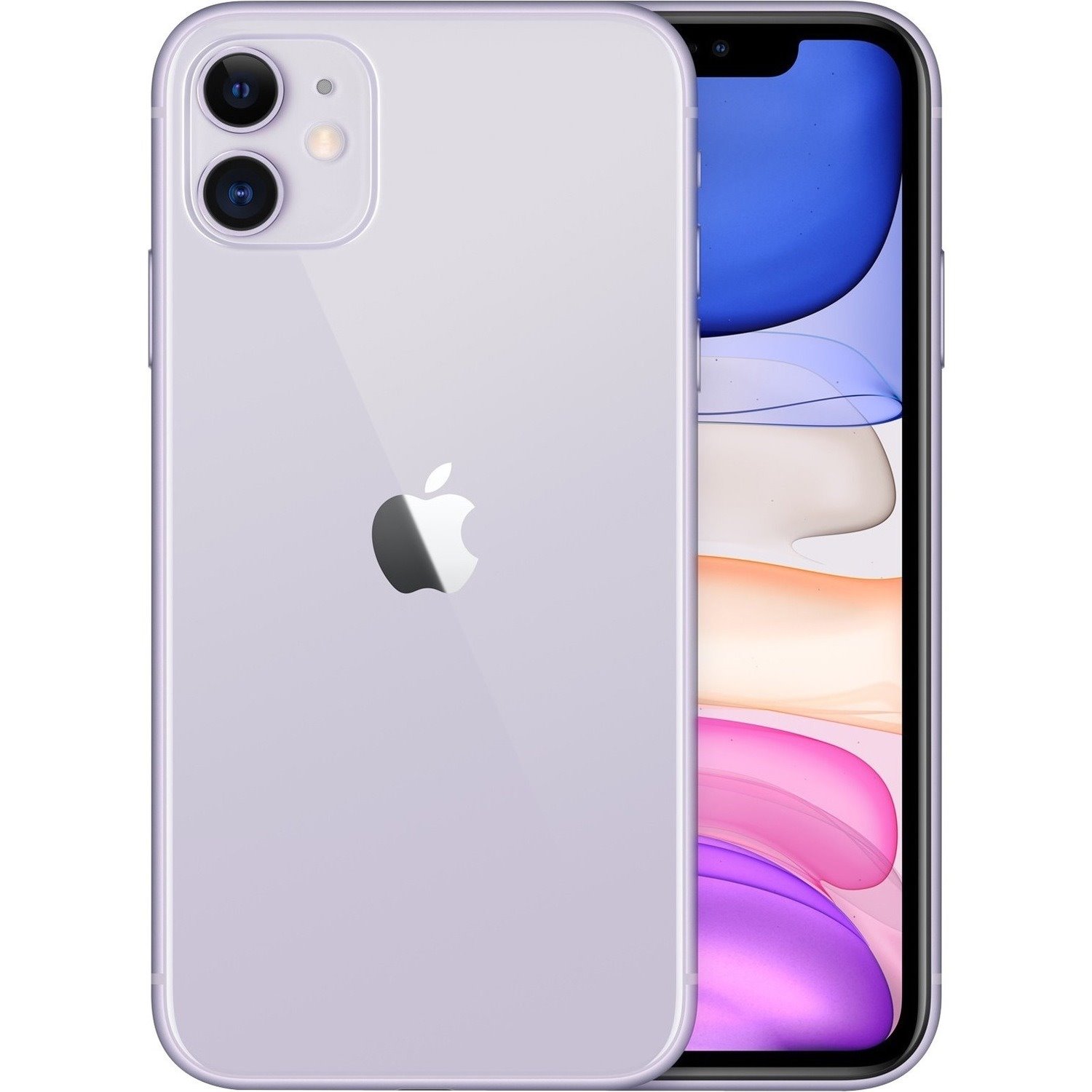 Apple iPhone 11 128 GB Smartphone - 15.5 cm (6.1") LCD 1792 x 828 - Dual-core (2 Core) 2.65 GHz Quad-core (4 Core) 1.80 GHz - 4 GB RAM - iOS 14 - 4G - Purple