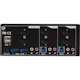 Black Box KVM Switch - Dual-Monitor, DisplayPort 1.2, 4K 60Hz, USB 3.0 Hub, Audio