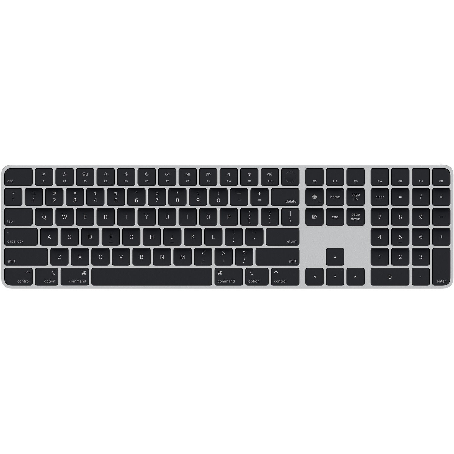 Apple Magic Keyboard - Wired/Wireless Connectivity - USB Type C Interface - International English