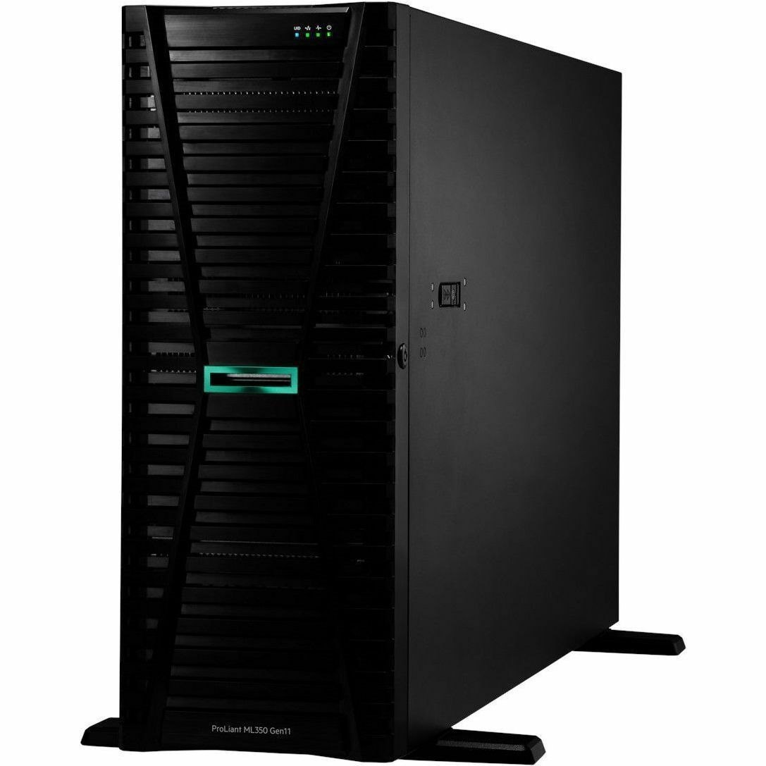 HPE ProLiant ML350 G11 4U Tower Server - 1 x Intel Xeon Silver 4509Y 2.60 GHz - 32 GB RAM - Serial Attached SCSI (SAS), Serial ATA Controller