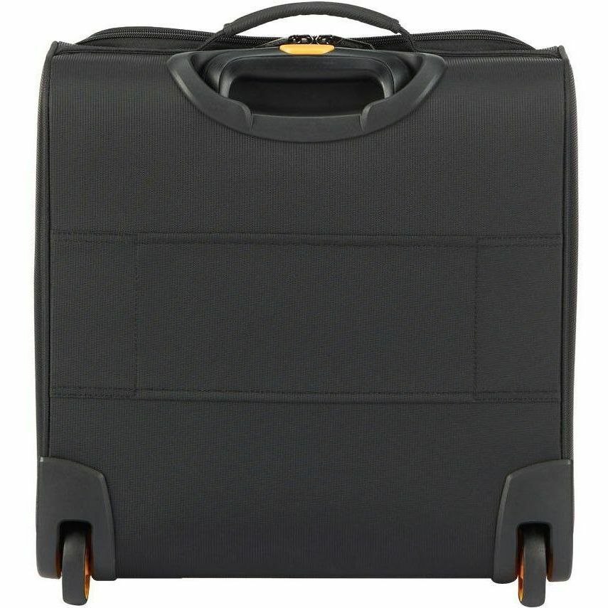 American Tourister Applite 4 Eco Travel/Luggage Case (Suitcase) for 39.6 cm (15.6") Notebook, Travel, Accessories - Mustard, Black