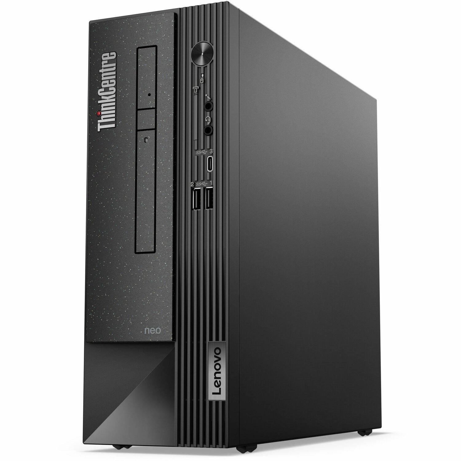 Lenovo ThinkCentre neo 50s Gen 4 12JF0004CA Desktop Computer - Intel Core i3 13th Gen i3-13100 - 8 GB - 256 GB SSD - Small Form Factor - Black