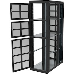 Rack Solutions 47U 141 Colocation Rack with 2 (11U) Compartments and 1 (23U) Compartment