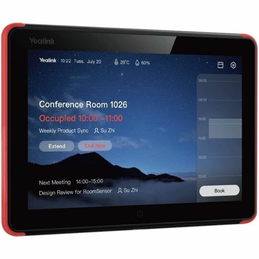 Yealink Multifunctional Meeting Room Scheduling Panel