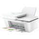 HP Deskjet 4155e Wireless Inkjet Multifunction Printer - Color - White