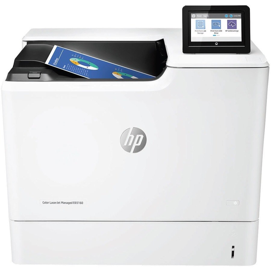 HP LaserJet Managed E65160 E65160dn Desktop Laser Printer - Colour