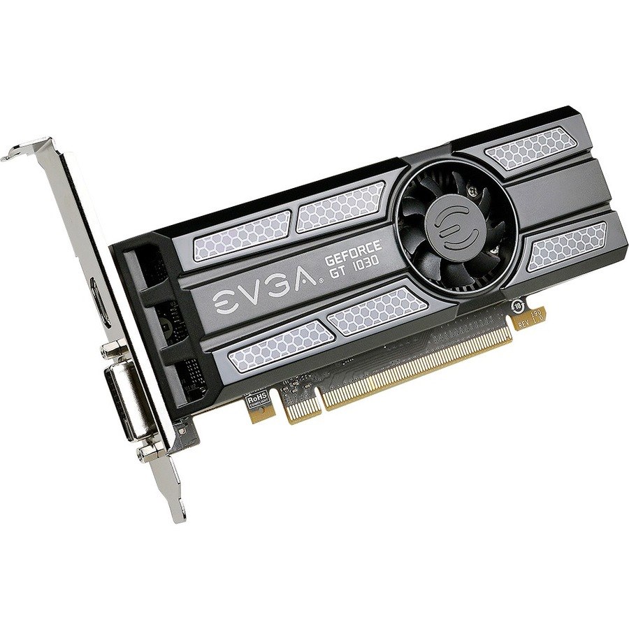 EVGA NVIDIA GeForce GT 1030 Graphic Card - 2 GB GDDR5 - Low-profile