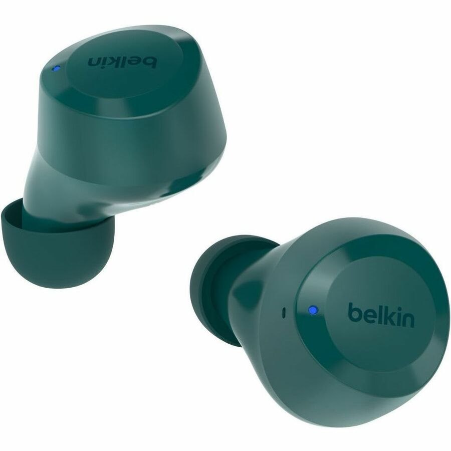 Belkin SoundForm Bolt Wireless Earbud Mono, Stereo Earset - Blue, Teal