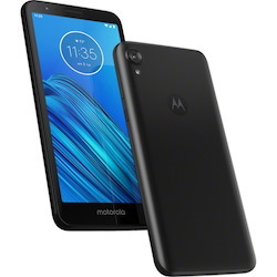 Motorola Mobility moto e6 16 GB Smartphone - 5.5" LCD HD+ 720 x 1440 - Cortex A53Octa-core (8 Core) 1.40 GHz - 2 GB RAM - Android 9.0 Pie - 4G - Black