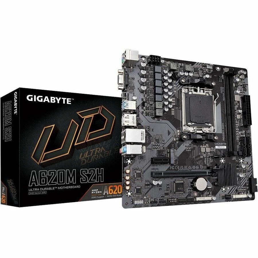 Gigabyte Ultra Durable B760M H DDR4 Gaming Desktop Motherboard - Intel B760 Chipset - Socket LGA-1700 - Micro ATX