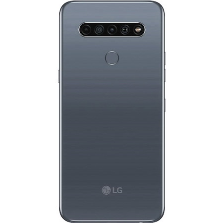LG K61 LMQ630EAW 128 GB Smartphone - 6.5" LCD Full HD Plus 2340 x 1080 - Cortex A53Quad-core (4 Core) 2.30 GHz + Cortex A53 Quad-core (4 Core) 1.80 GHz - 4 GB RAM - Android 9.0 Pie - 4G - Titan Gray