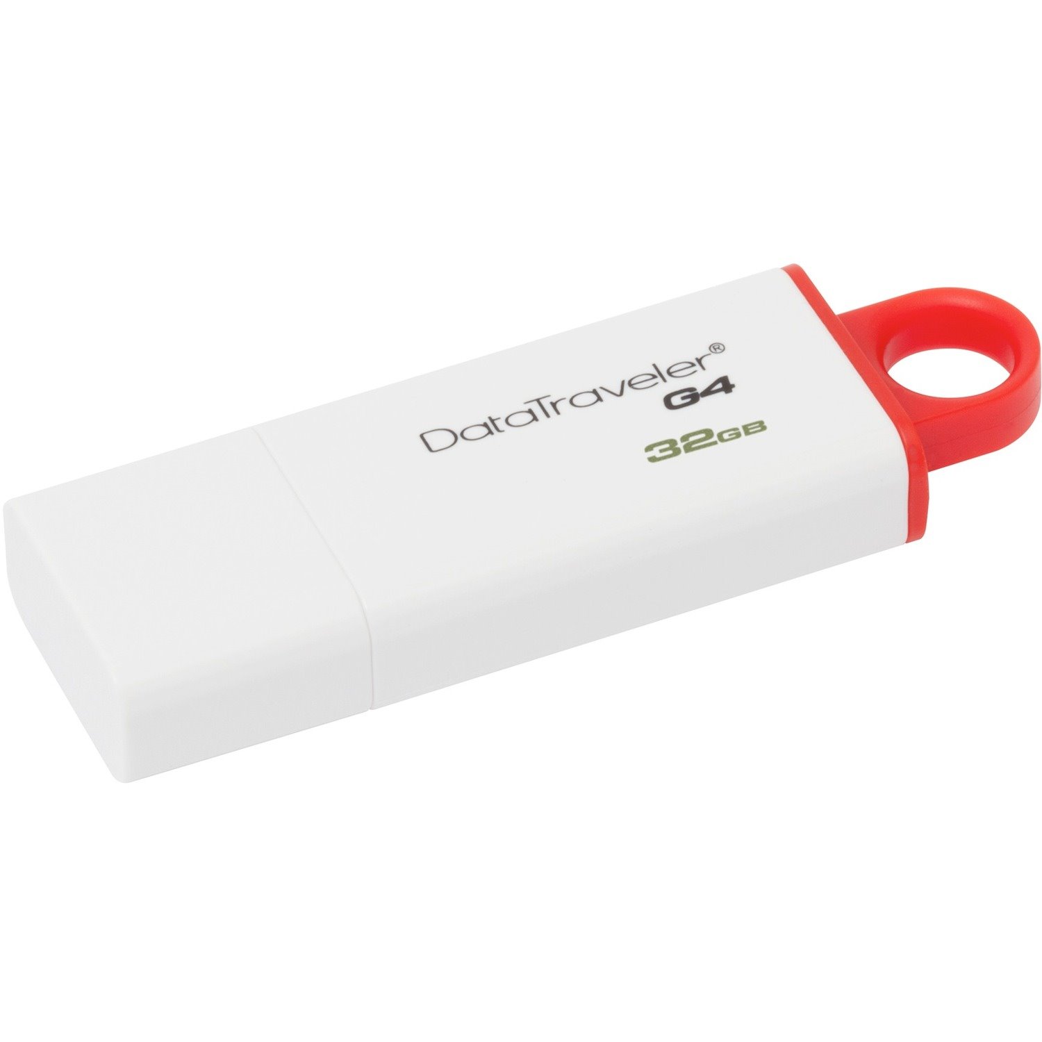 Kingston DataTraveler G4 32 GB USB 3.0 Flash Drive - Red, White