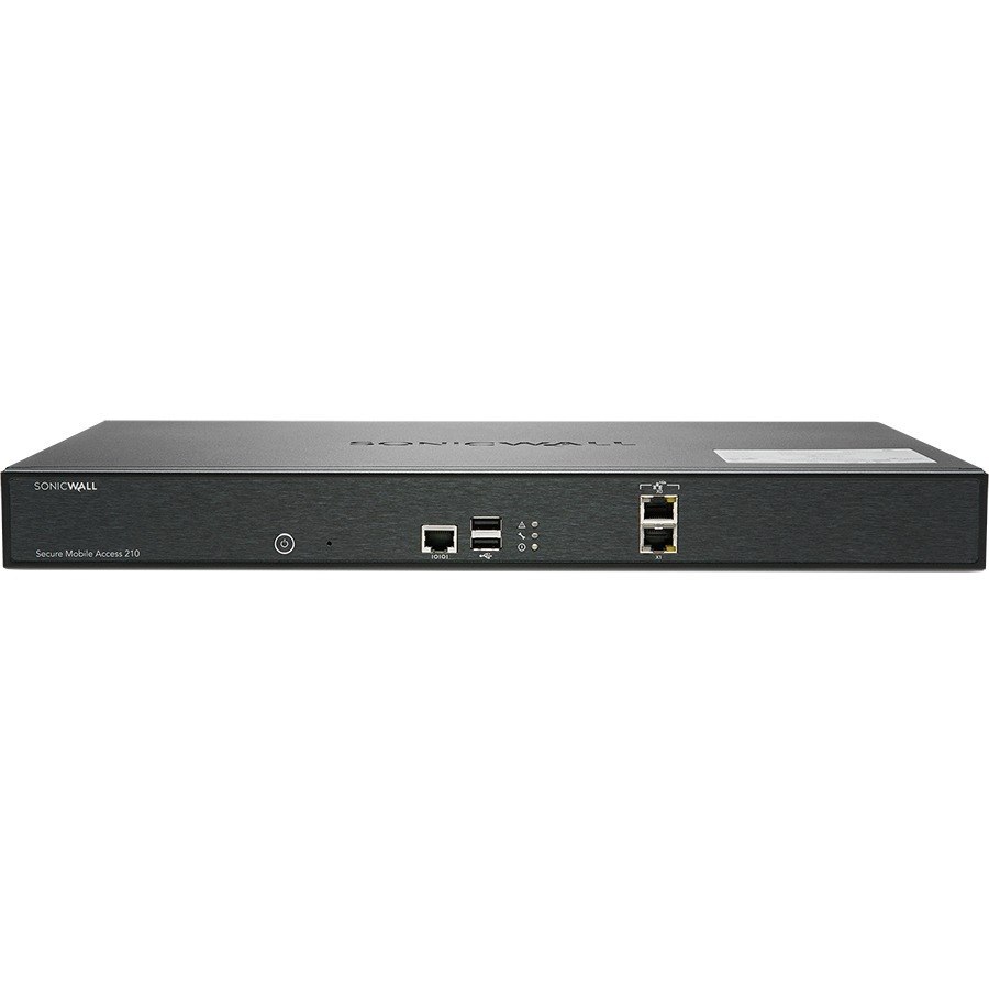 SonicWall SMA 210 Network Security/Firewall Appliance - 3 Year 24x7 Support+Secure Upgrade Plus - TAA Compliant